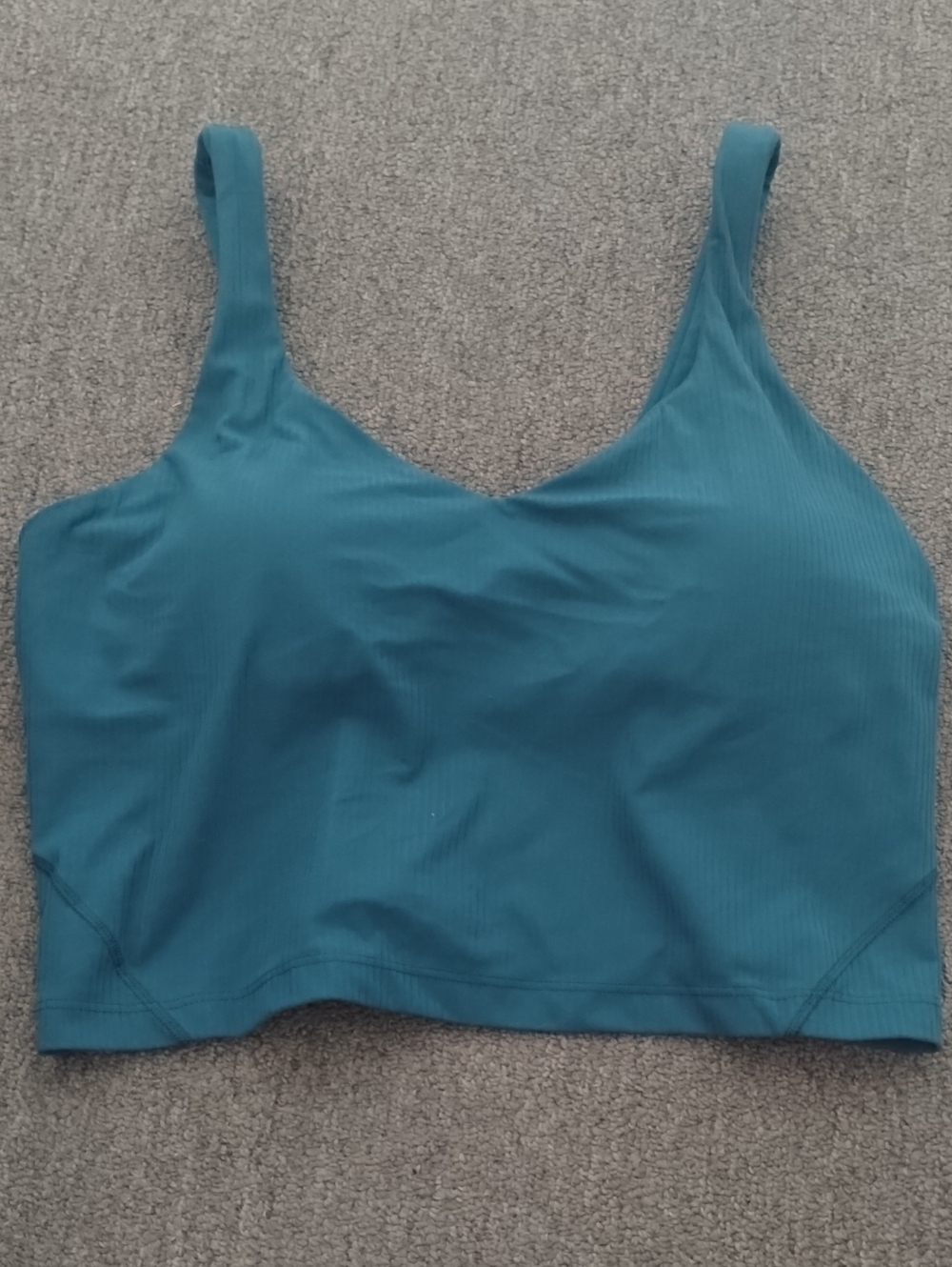 lululemon Ribbed Align Tank - Green Teal